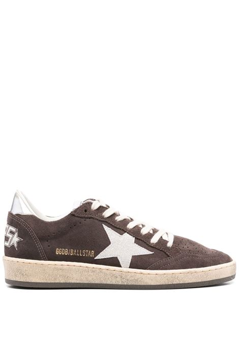 Grey ballstar sneakers golden goose - women